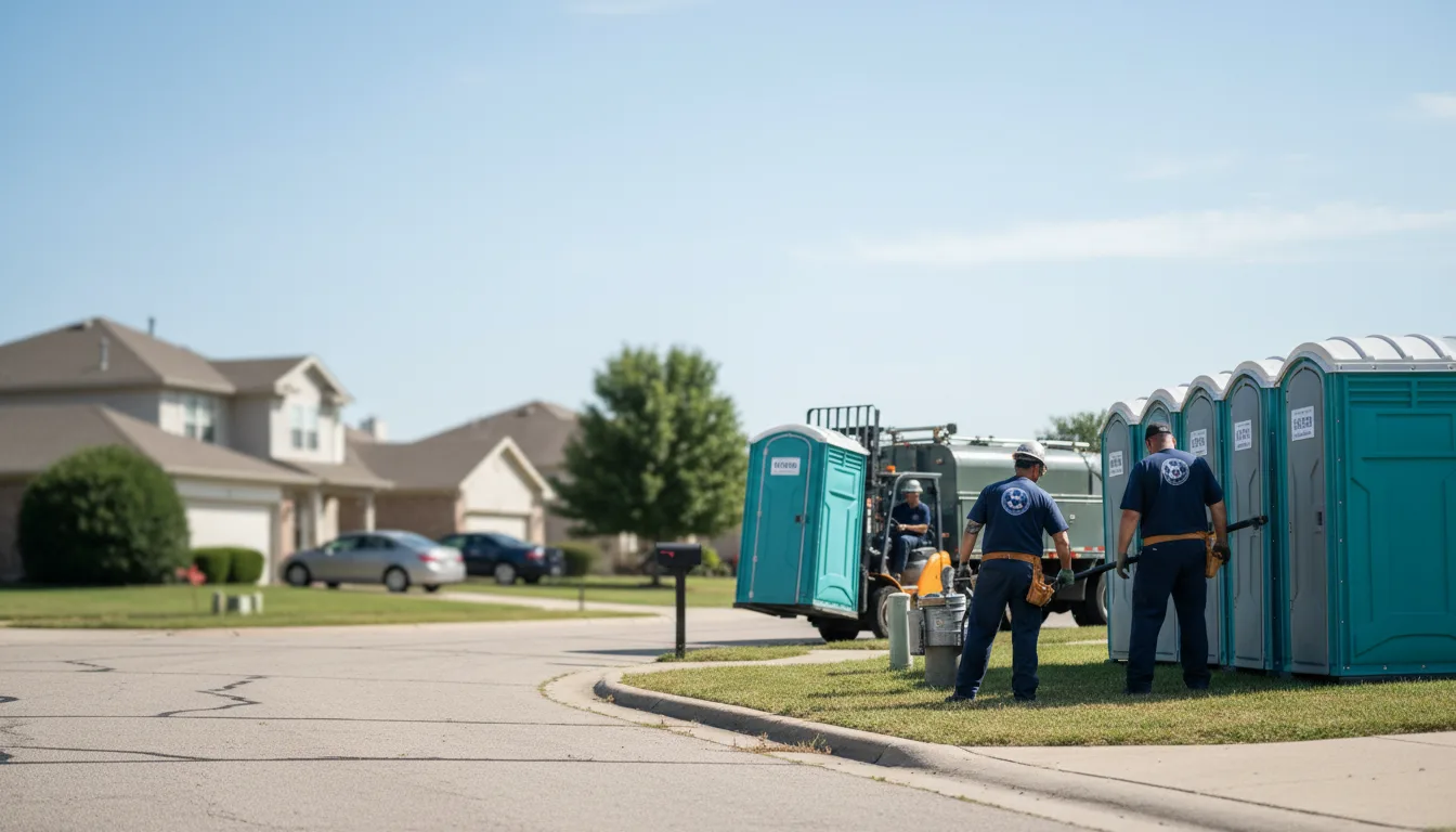 Porta Potty Rental in Bladensburg, OH near me